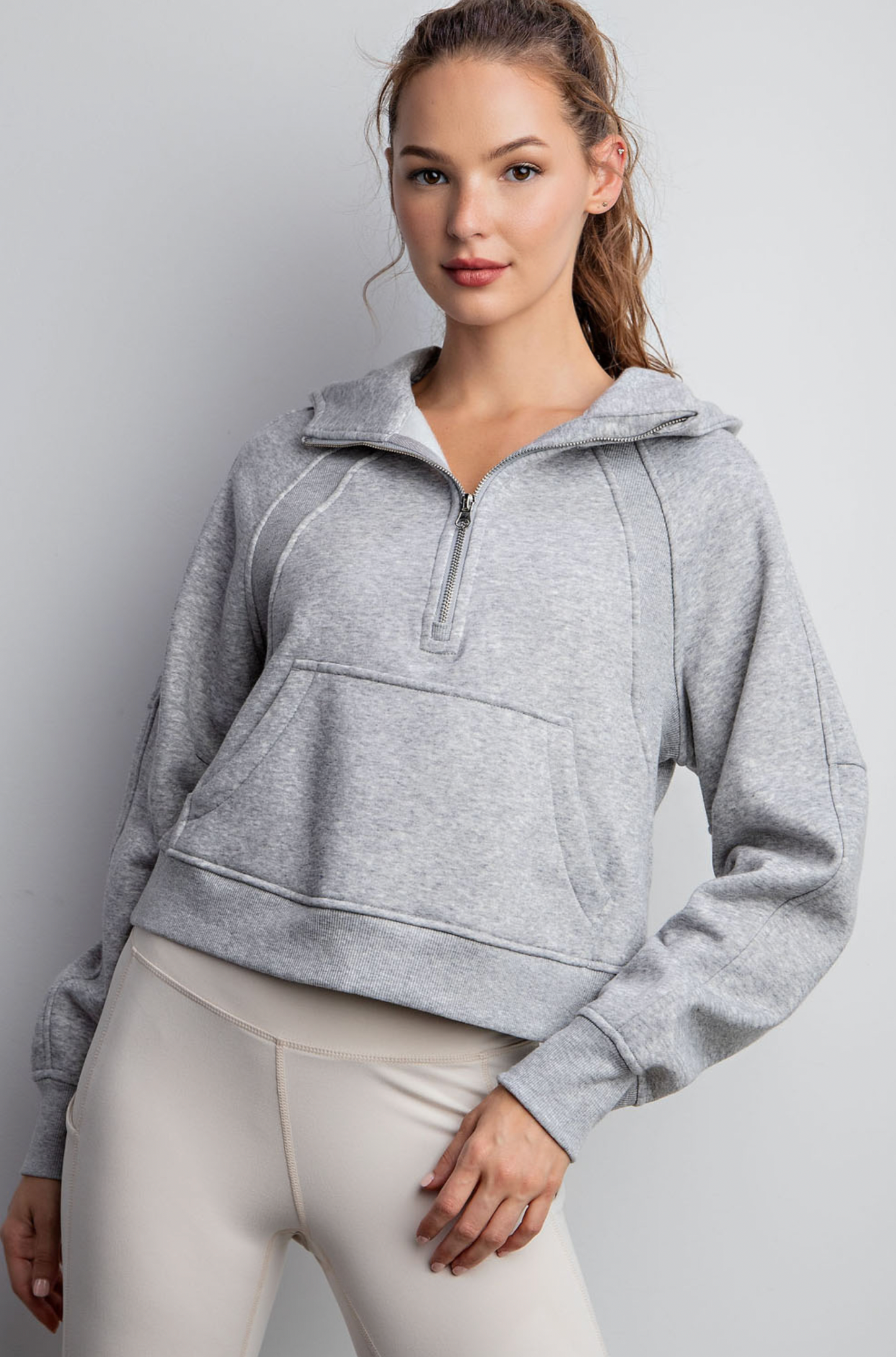 Half Zip Hoodie