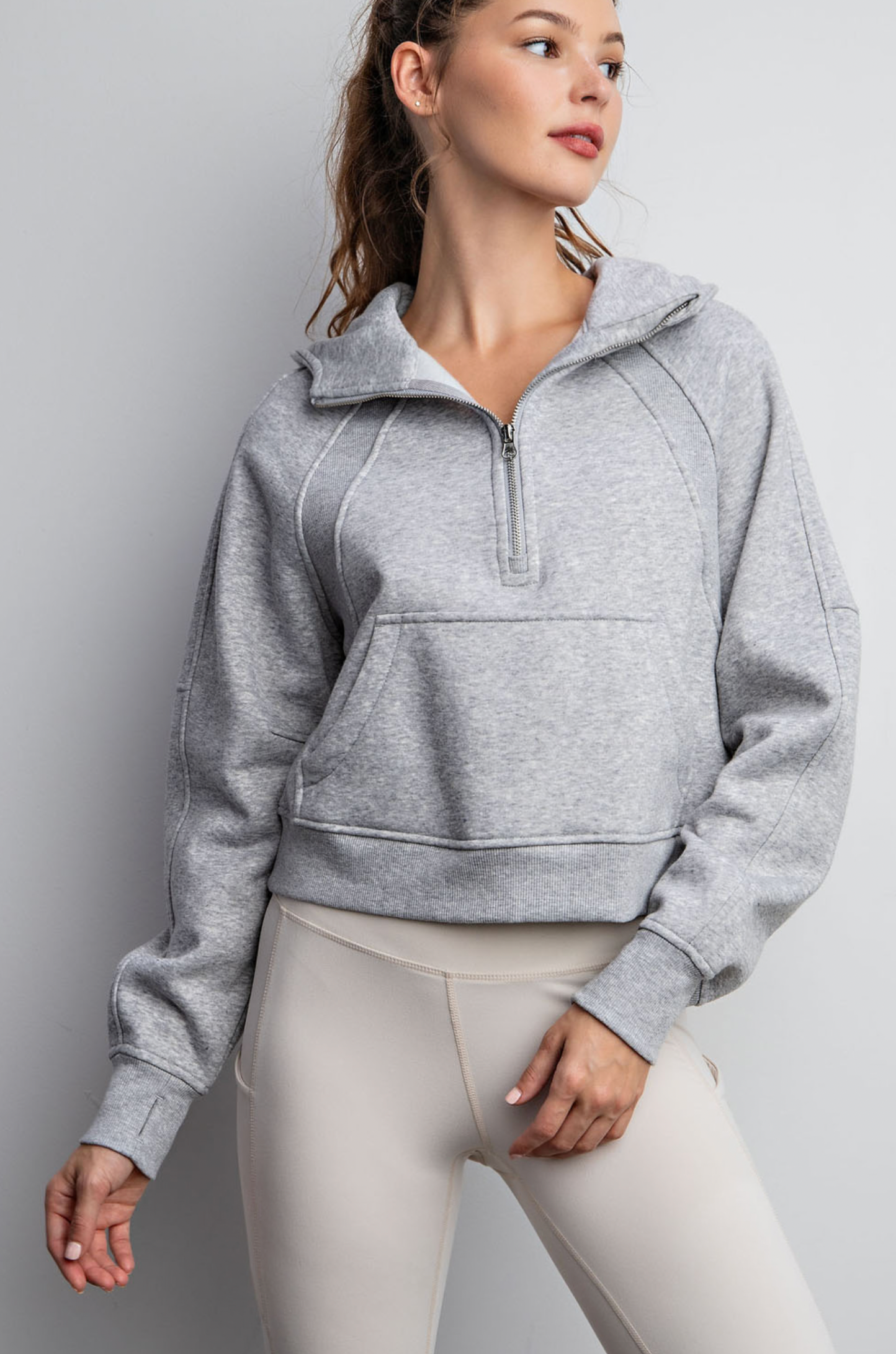 Half Zip Hoodie