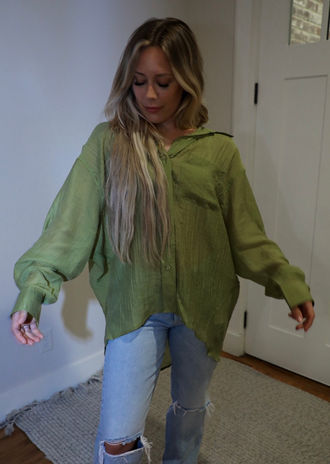 Willow Button Down
