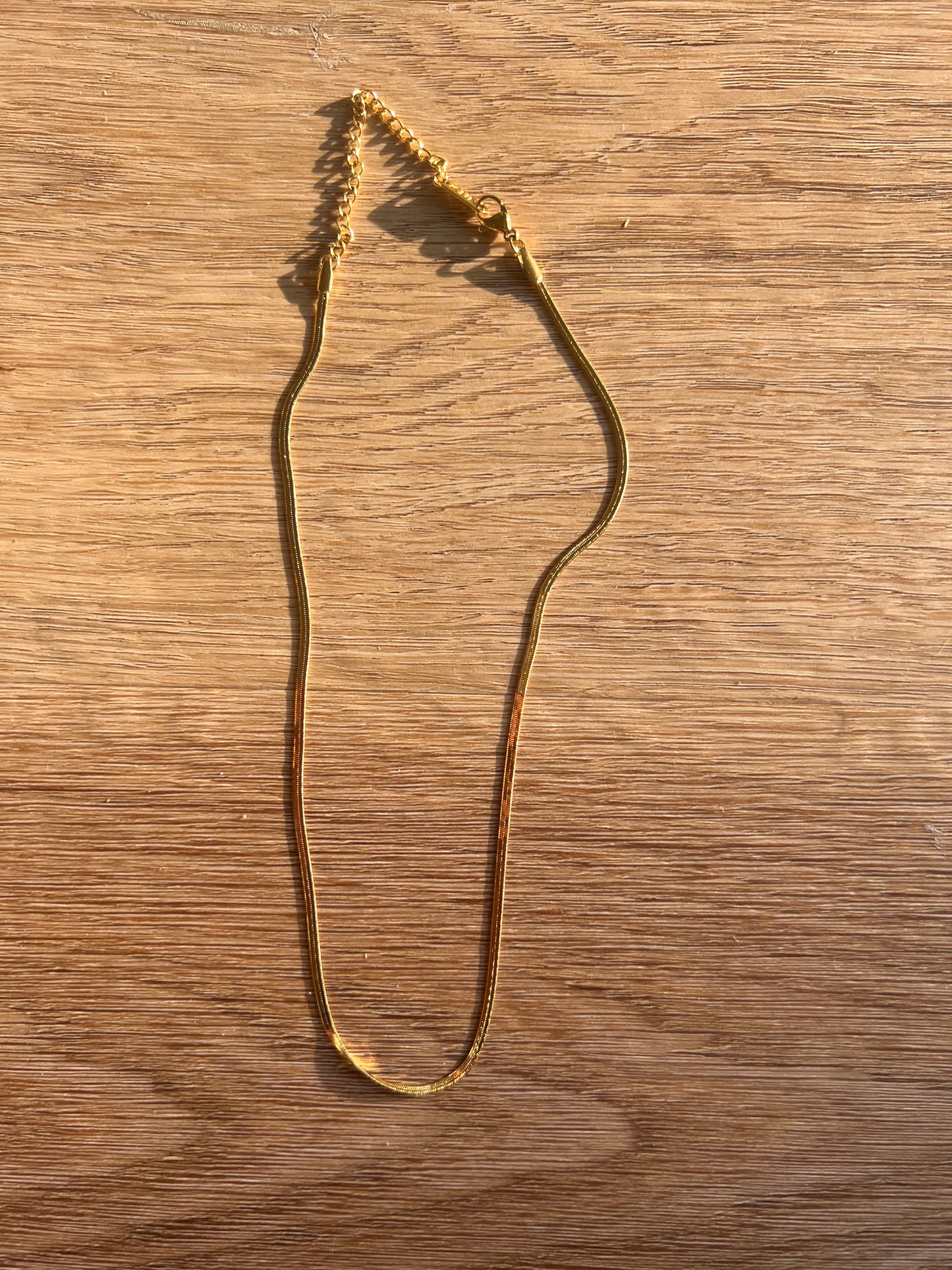 Dainty Herringbone Necklace