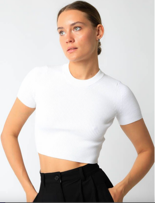 Finesse Crop Sweater