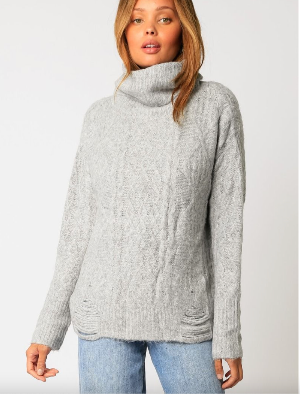 Cozy Turtleneck Oversized Sweater